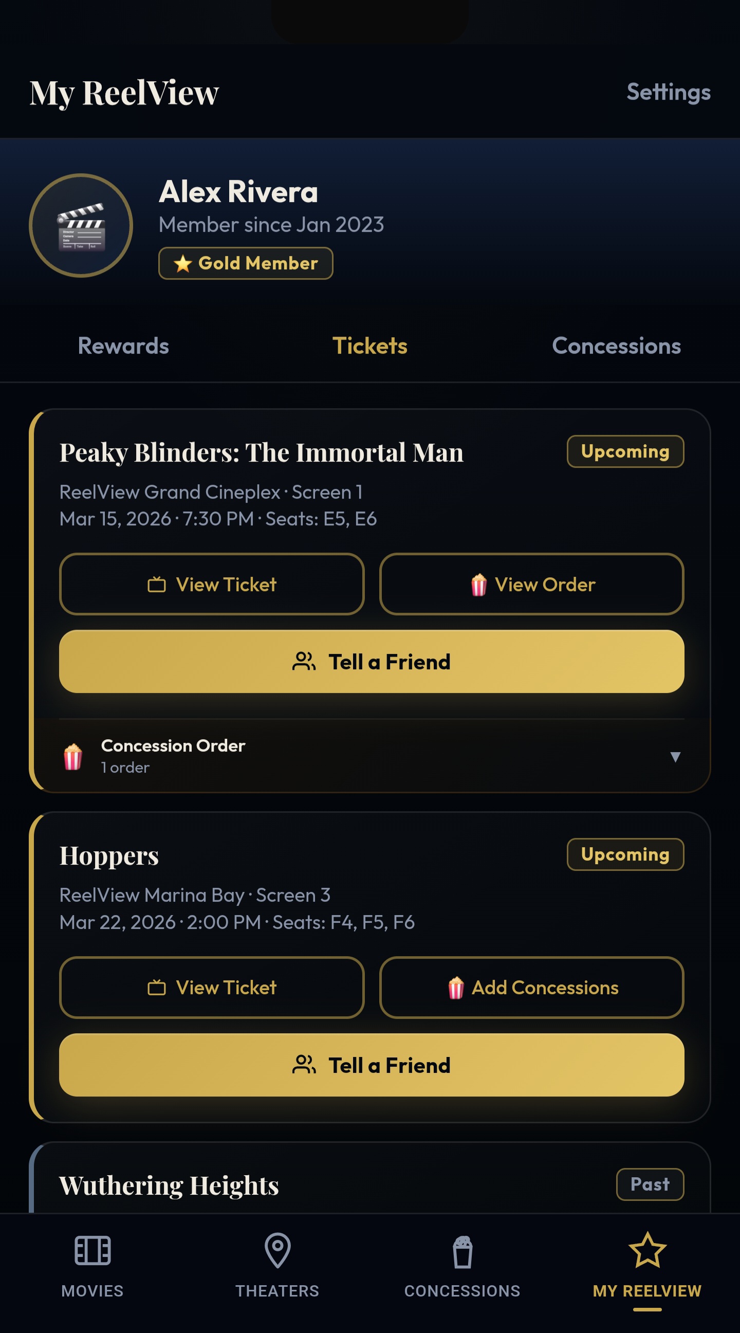 Tell a Friend after — screen 1